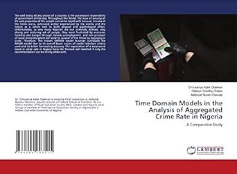 Time Domain Models in the Analysis of Aggregated Crime Rate in Nigeria ...