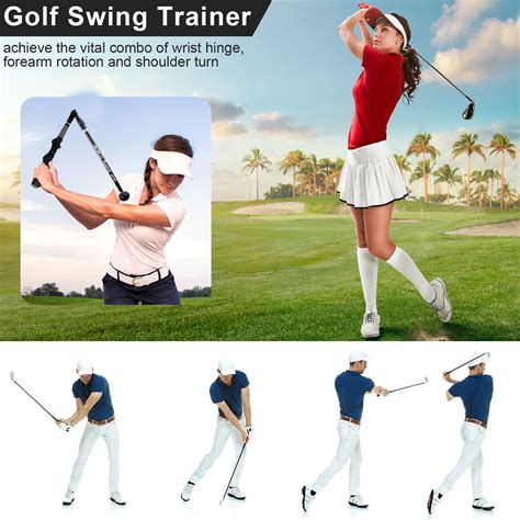 TAOTOP Golf Swing Trainer Aid Adjustable, Portable Golf Training Aid to ...