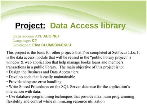 Program Data Access 的图像结果
