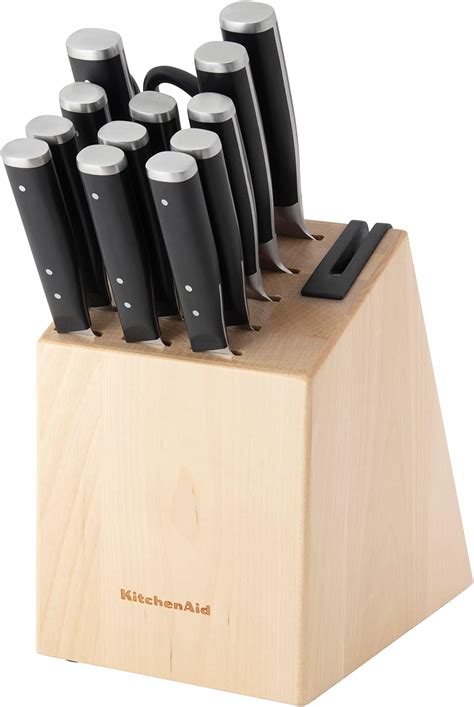 Amazon.com: KitchenAid Classic 12 Piece Knife Block Set with Built in ...