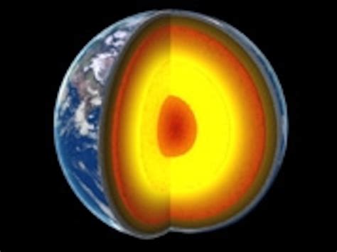 Earth Layers Lava