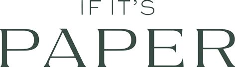 Product – If Its Paper Store