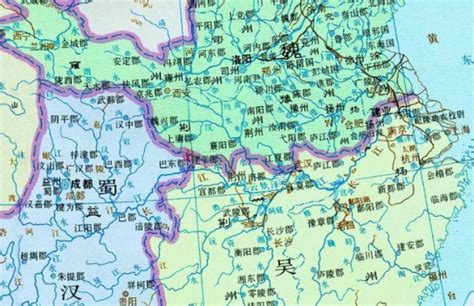 三国时期的中国地图_百度知道