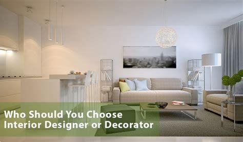 Difference Between Interior Designer And Interior Decorator