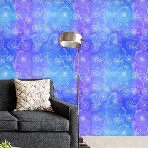 Bicycles Wallpaper Roll – ArtzFolio.com