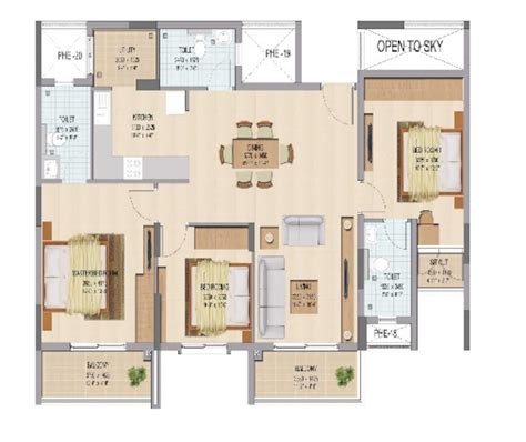 Capstone Life Flowing Tree Floor Plans - Allalasandra, Bangalore