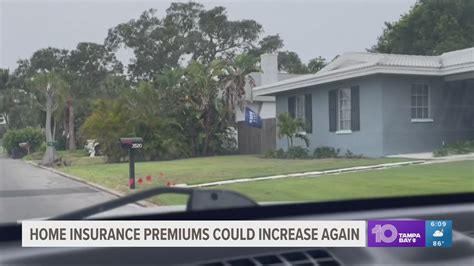 Expert: Homeowners insurance premiums may go up 40% in Florida | wtsp.com