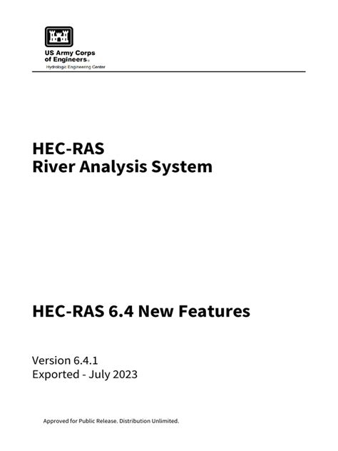 Image result for HEC-RAS 6.0 Basics