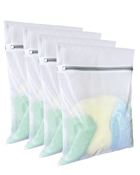 Amazon.com: Laundry Bags Mesh Wash Bags(4Pcs,16 x 20 Inches),delicate ...