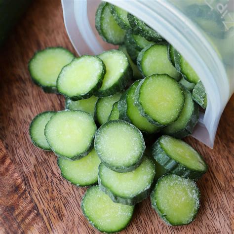 How to Freeze Cucumbers | Cook At Home Mom