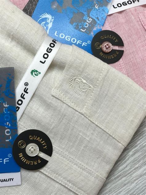 logoff linen shirt