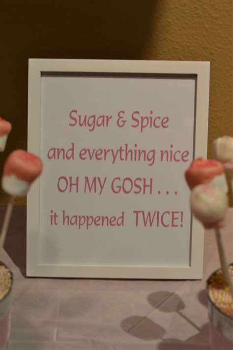 How cute is this? Sugar & Spice & everything nice. OH MY GOSH...it ...