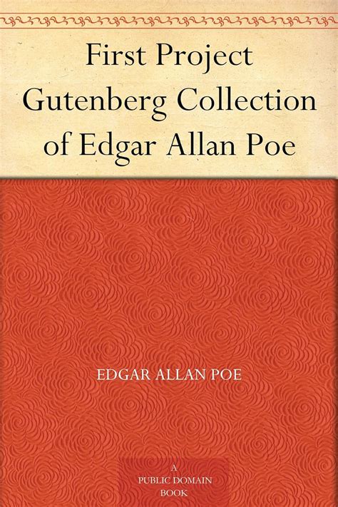 First Project Gutenberg Collection of Edgar Allan Poe eBook : Poe ...