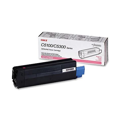 Okidata 42127402 Toner Cartridge, 5000 Page Yield, Magenta : Amazon.in ...