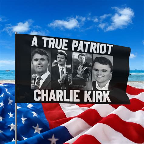 Patriot Charlie Kirk Flag