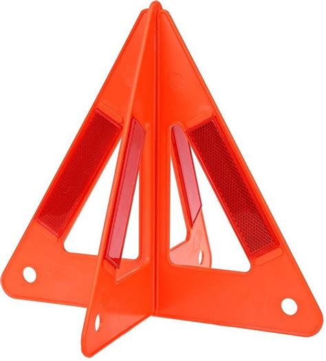 Power Up Road Safety Reflective Warning Triangle With Double Stand ...