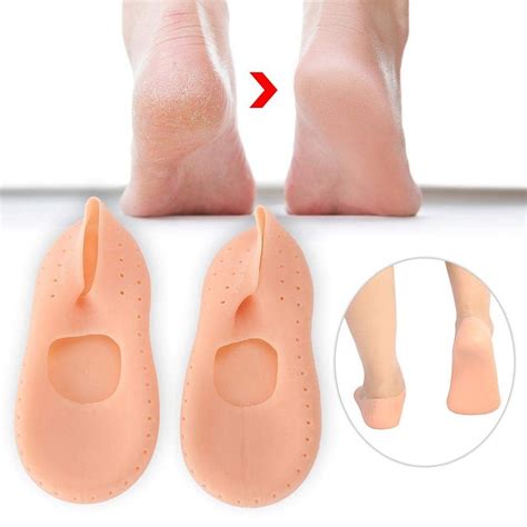 6037 Anti Crack silicone Gel Foot Protector Moisturising