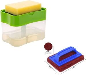 Red Champion 2in1 Soap Dispenser for Dishwasher Through Pump with Tile ...