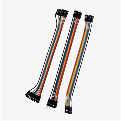 Breadboard Jumper Wire Combo - Male to Male, Male to Female and Female ...