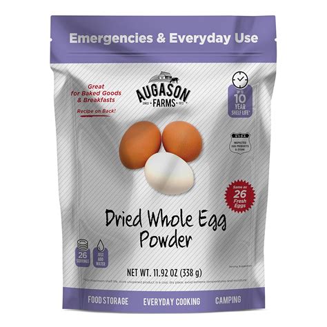 CAEN Buy Augason Farms Dried Whole Egg Powder Online India | Ubuy
