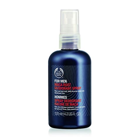 The Body Shop Maca Root Deodorant Spray for Men, 125ml : Amazon.in: Beauty