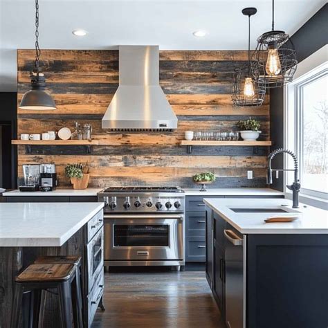 20 Stunning Kitchen Accent Wall Ideas To Bring Life To Your Kitchen ...