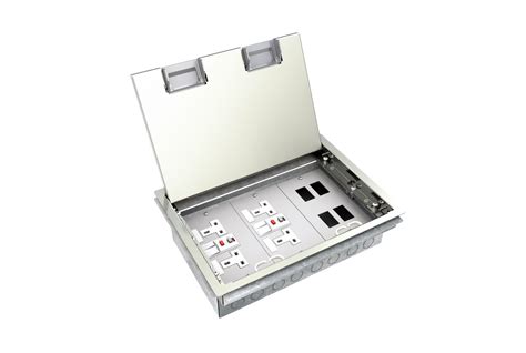 Power And Data Floor Box