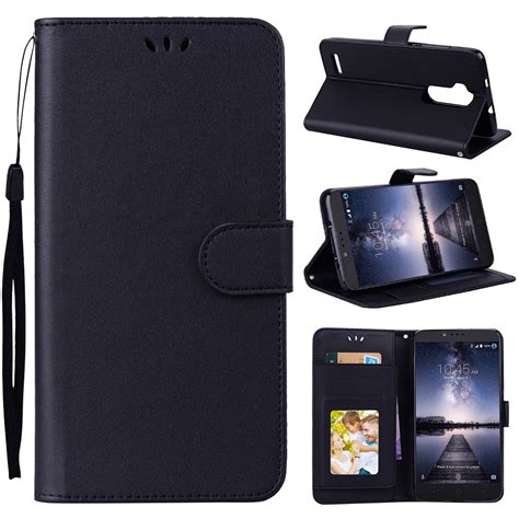 Smarit ZTE Zmax Pro Z981 Wallet Multi Card Holder Women Leather case ...