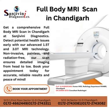 Advanced Full Body MRI Scans In Chandigarh - Chandigarh - Click.in