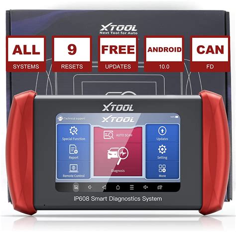Buy XTOOL InPlus IP608 Diagnostic Scan tool, Automotive All-System Car ...