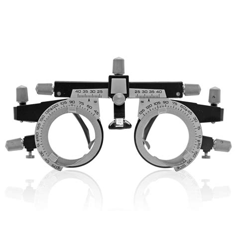 Buy CGOLDENWALL Adjustable Optical Optic Trial Lens Frame Eye Test ...