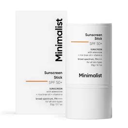 Buy Minimalist SPF 50+ Sunscreen Stick, 20 gm | 19 Minutes Delivery ...