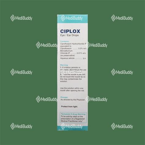 Ciplox Eye/Ear Drops: Price, Uses, Side Effects & How to Use - MediBuddy