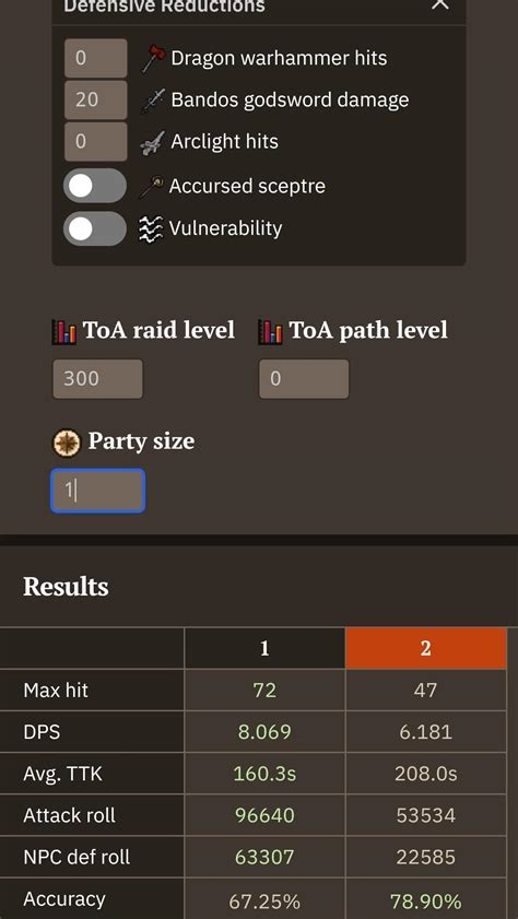 Wiki DPS Calc : r/2007scape