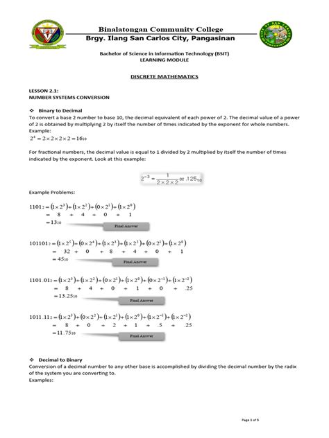 Image result for Converting Number Systems Worksheet
