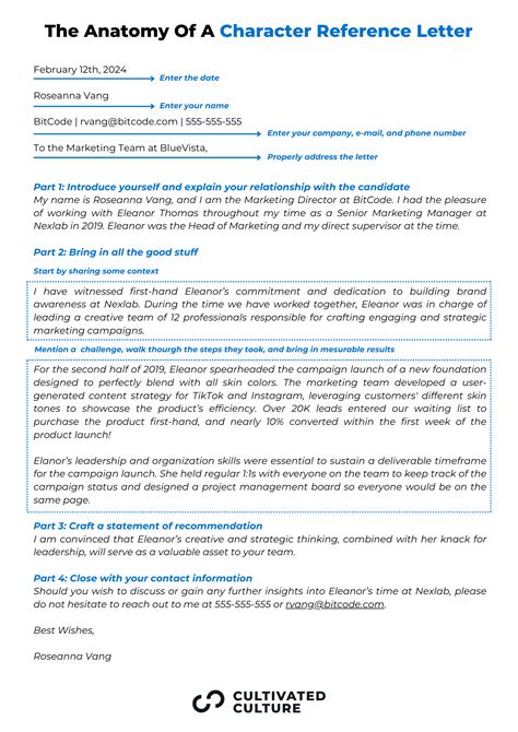 Character Reference Letter 的图像结果