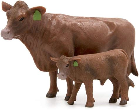 Little Buster Toys Red Angus Cow and Calf Pair - India | Ubuy