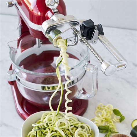 KitchenAid Spiralizer Attachment | Kitchen aid recipes, Kitchen aid ...