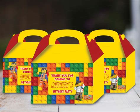 Lego Party Favors For Boys