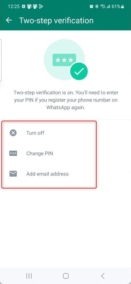 Image result for Whats App Two-Step Verification