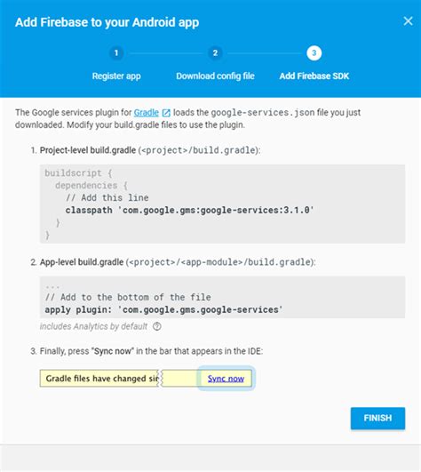 Android Firebase Push Notification Integration