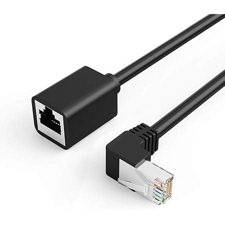 CableCreation Ethernet Adapter, Cat5e/Cat6 Up Angle Ethernet Adapter ...
