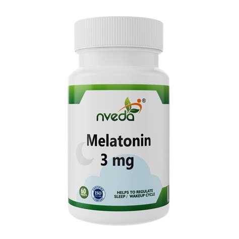 Melatonin 3 mg for Sleep Aid | 60 Tablets