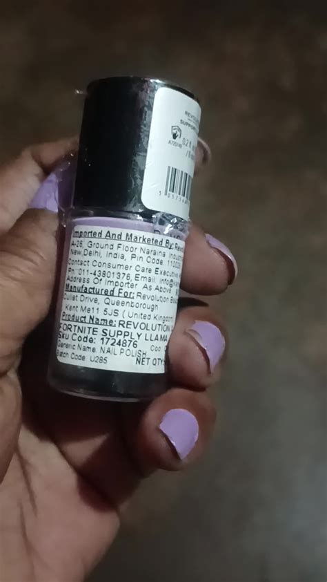 Watch Makeup Revolution X Fortnite Nail polish on Amazon Live