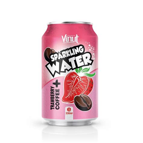 Strawberry & Coffee Sparkling Water - VINUT - 330ml