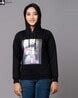 Buy Black Sweatshirts & Hoodie for Girls by FLOUNCE Online | Ajio.com