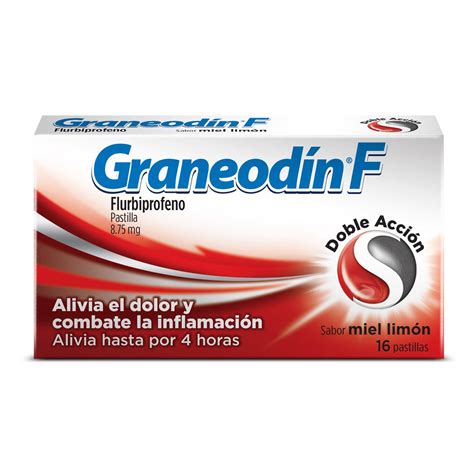 Graneodin F: Alivio Rápido del Dolor de Garganta | Farmacia Sanborns