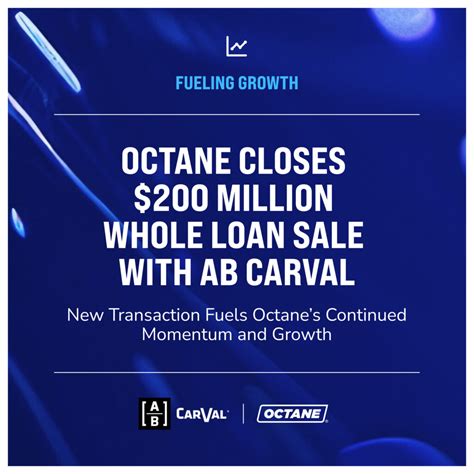 Octane Closes $200 Million Whole Loan Sale with AB CarVal | Octane