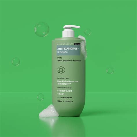 Anti Dandruff Shampoo for Dandruff & Itchy Scalp - Bare Anatomy – Innovist