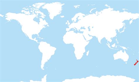 World Map New Zealand 的图像结果